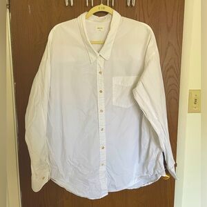 Wilfred oversized Oxford shirt size large